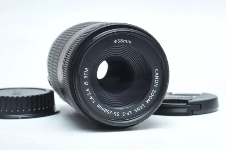 Lente Canon ef-s 55-250mm is stm - Foto 3