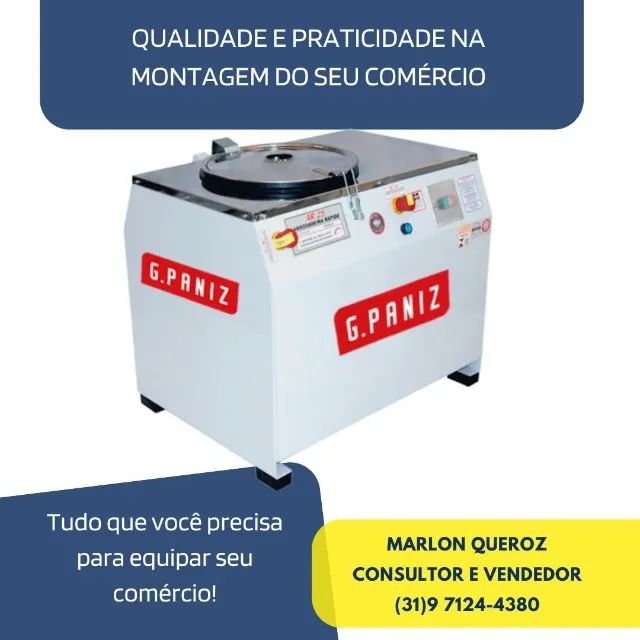 Amassadeira Rápida 25 Kg G.Paniz -220v