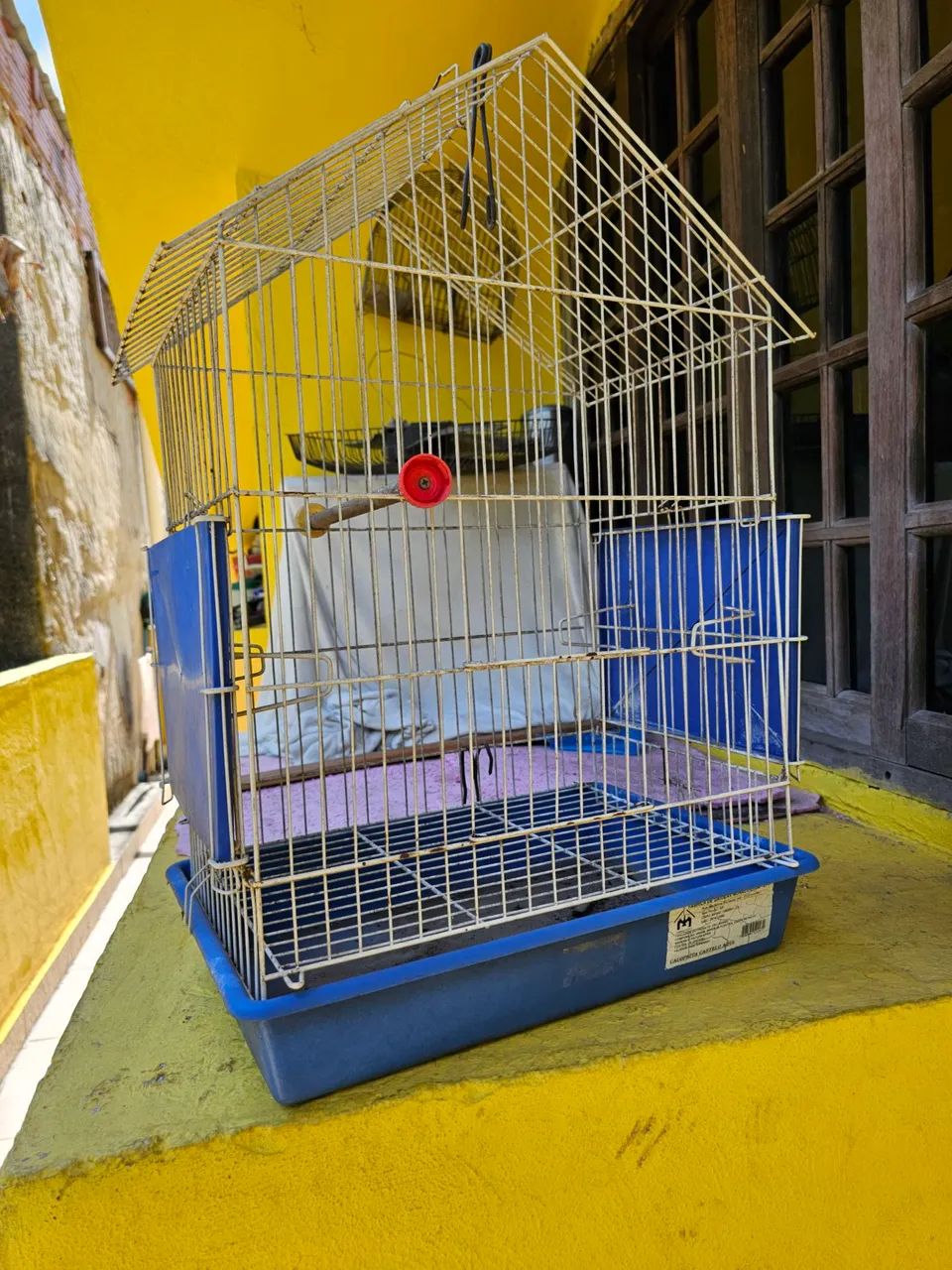 Gaiola para calopsita mansa