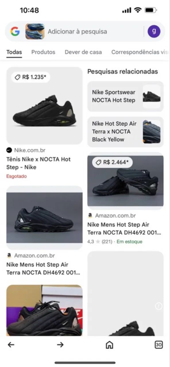 Tênis Nike x NOCTA hot step  - Foto 5
