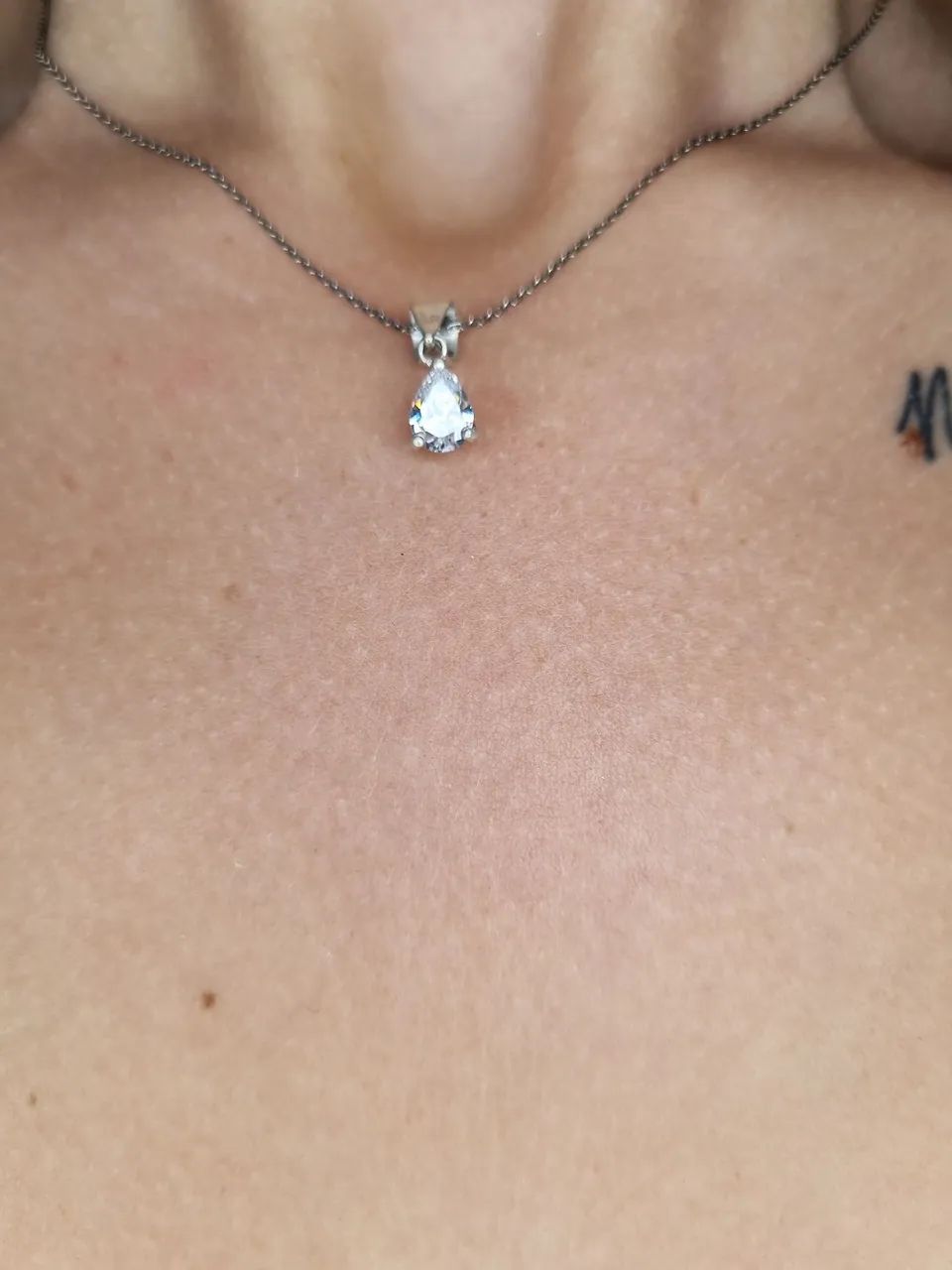 Pingente de Prata 925 com Pedra de Zircônia - Foto 3