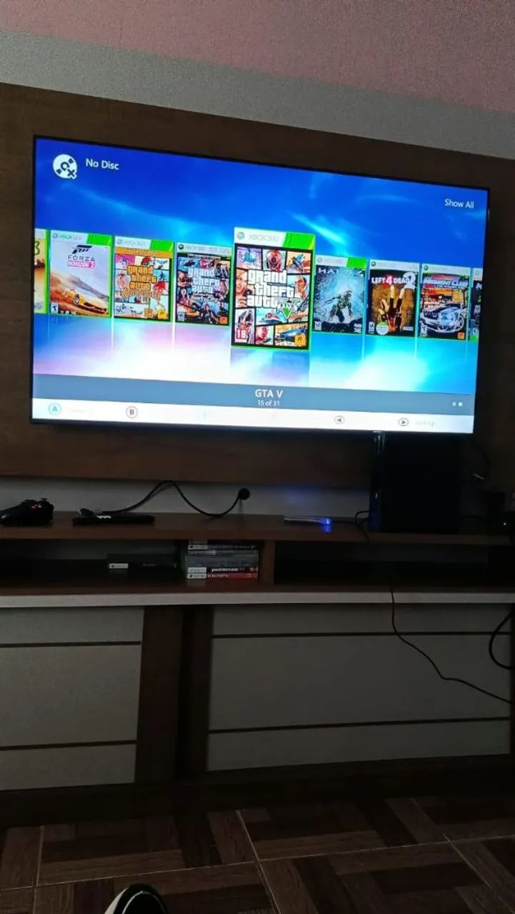 Xbox 360 Super Slim c/40 Jogos DESBLOQUEADO - Foto 2