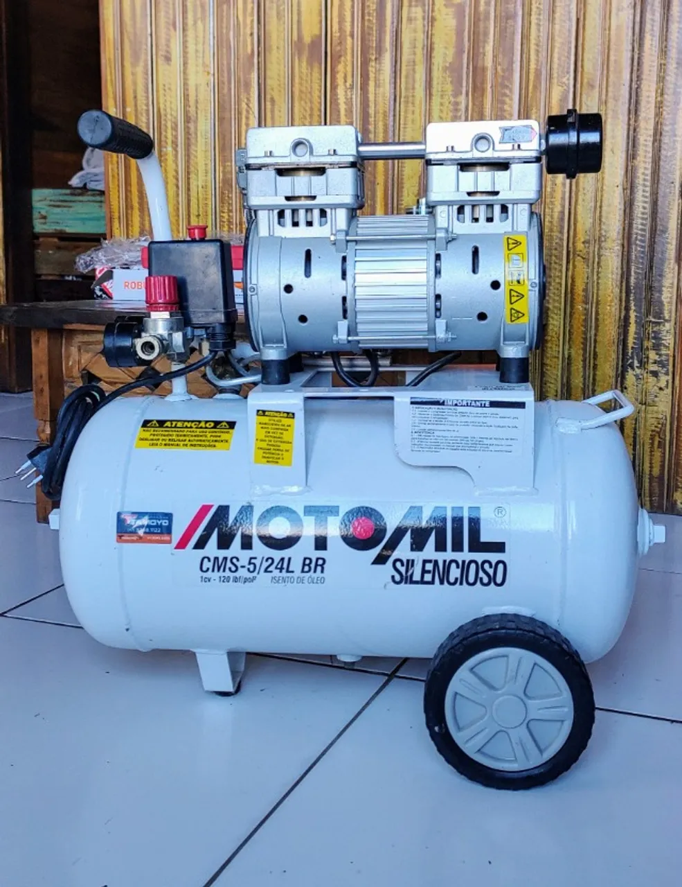 Compressor de Motomil - CMS-5,0/24L