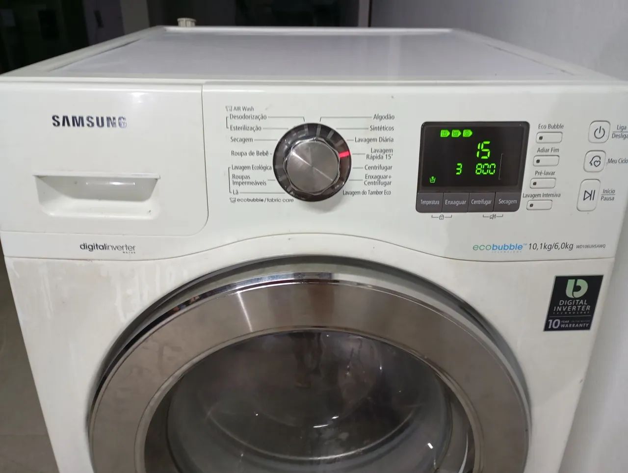 Lava e seca Samsung 10.1 kilos - Foto 4