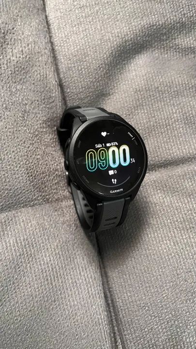 Garmin Forerunner 165 com 2 meses de uso.