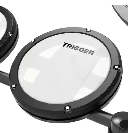 Bateria Eletrônica Trigger Td-200 Completa Rack Módulo Pads - Foto 3