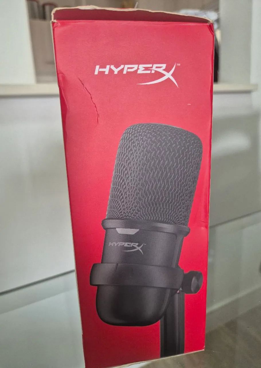 Microfone de mesa HyperX Solocast - Foto 3