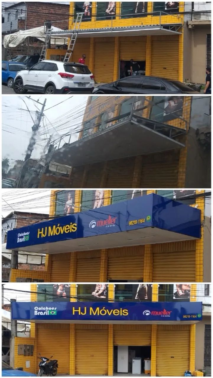 Fachada comercial em ACM - Foto 4