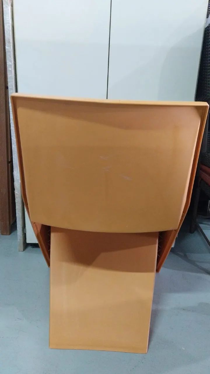 Cadeira Origami - Laranja - Foto 4