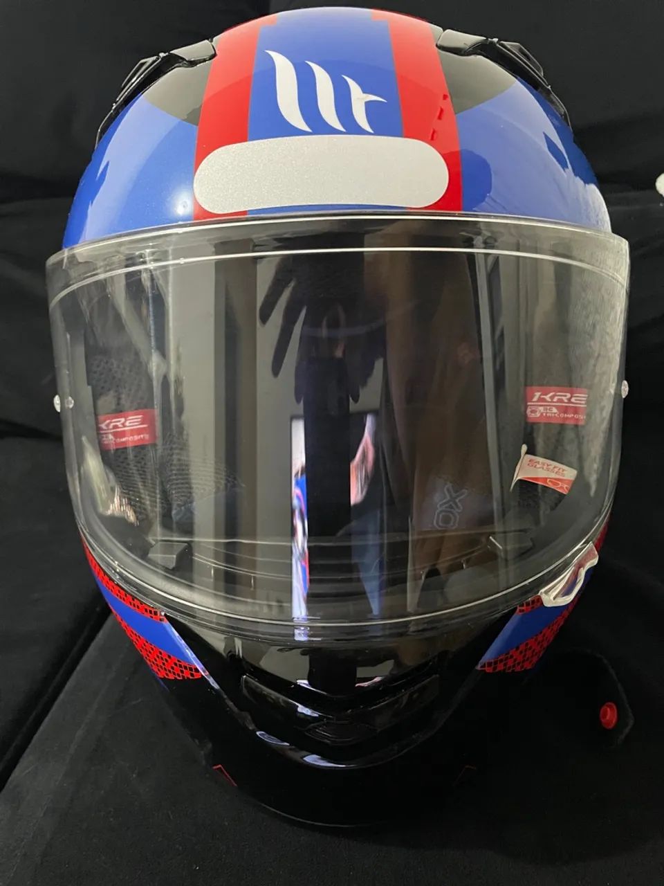 Capacete MT KRE Tricomposto N58 pista