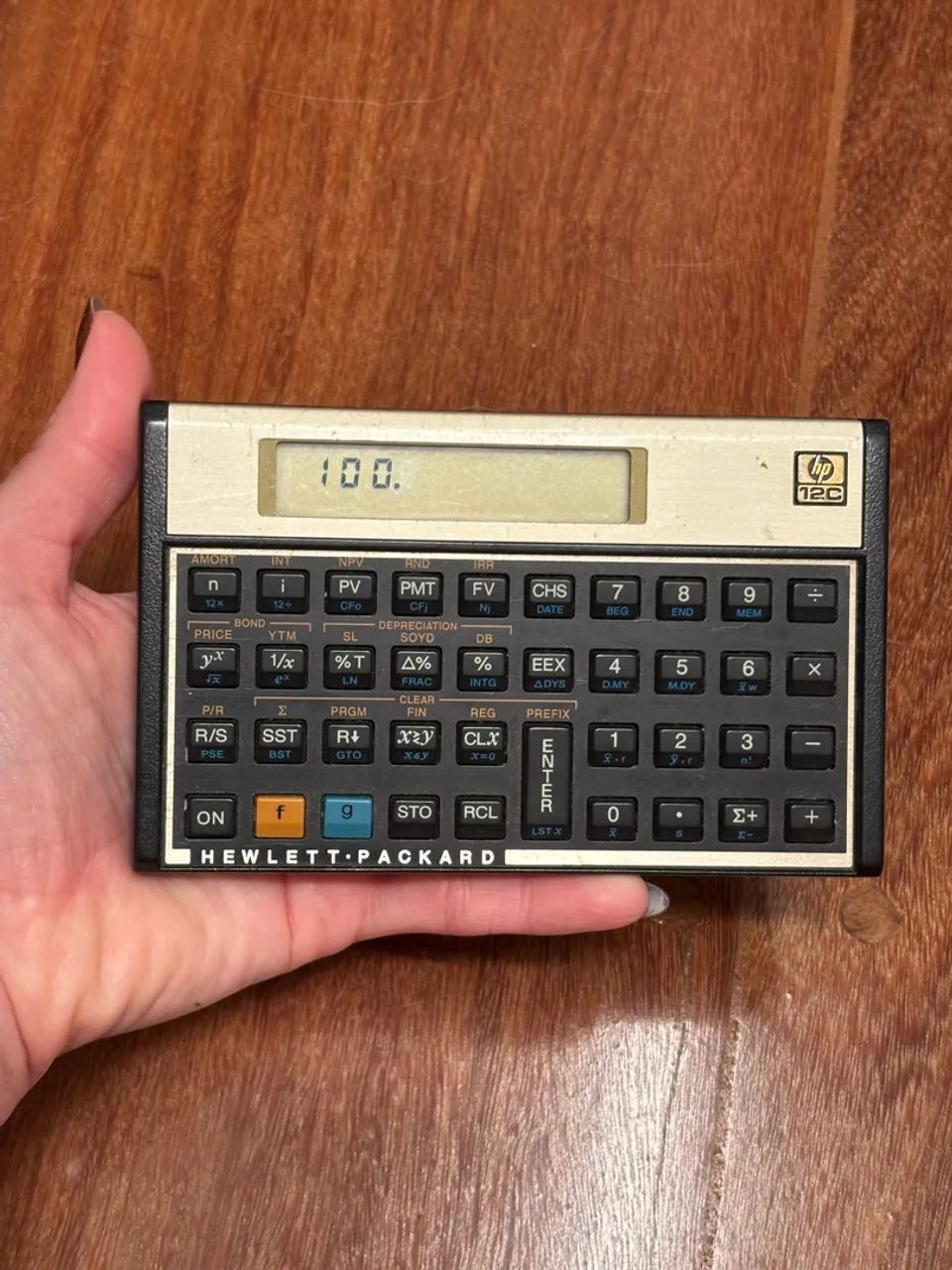 Calculadora HP12C - bateria nova 