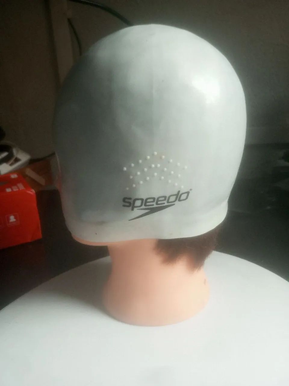 2 Toucas de natação da marca Speedo. LEIA O ANÚNCIO  - Foto 5