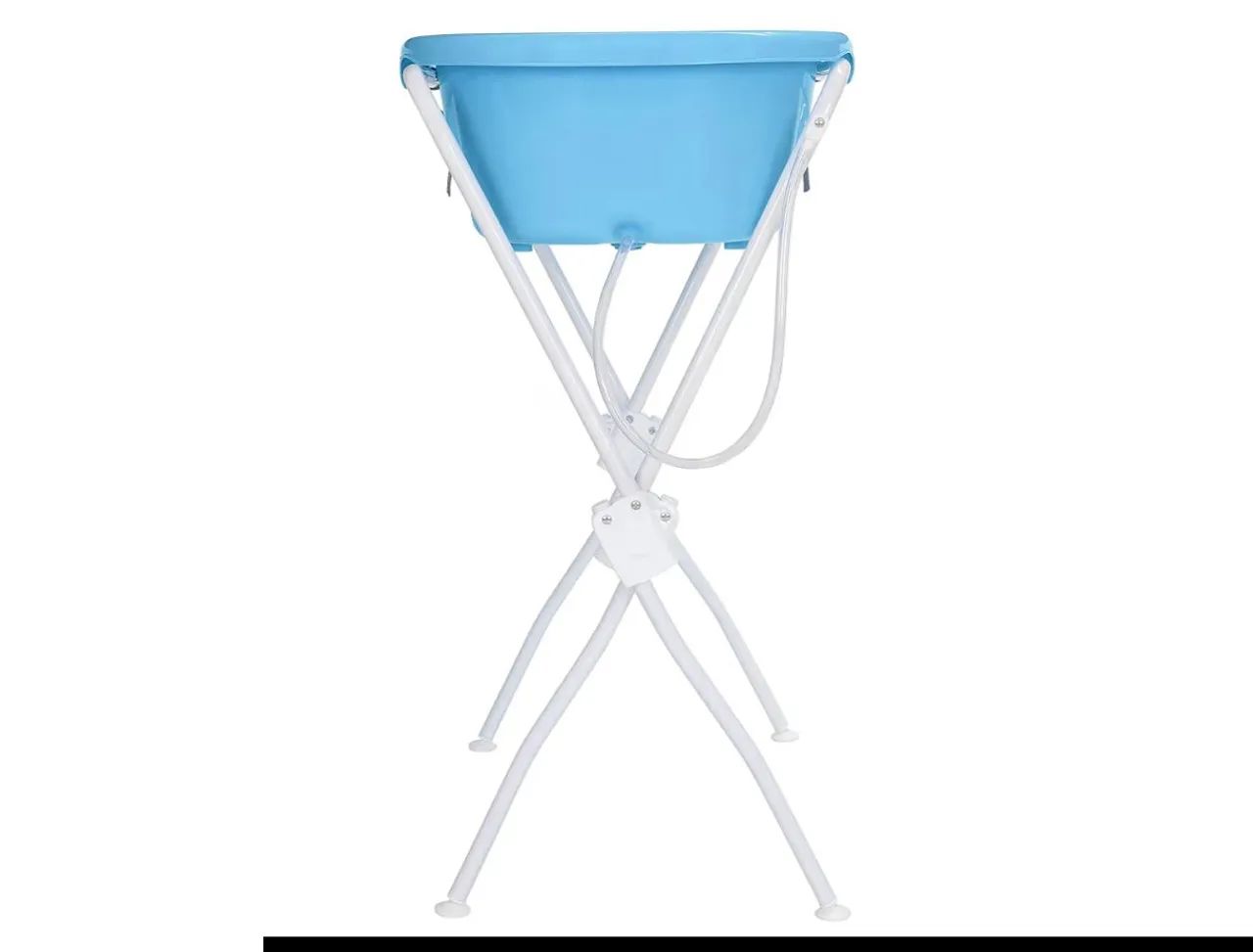 Banheira Ergonomica com Suporte, Tutti Baby, Azul<br> - Foto 2