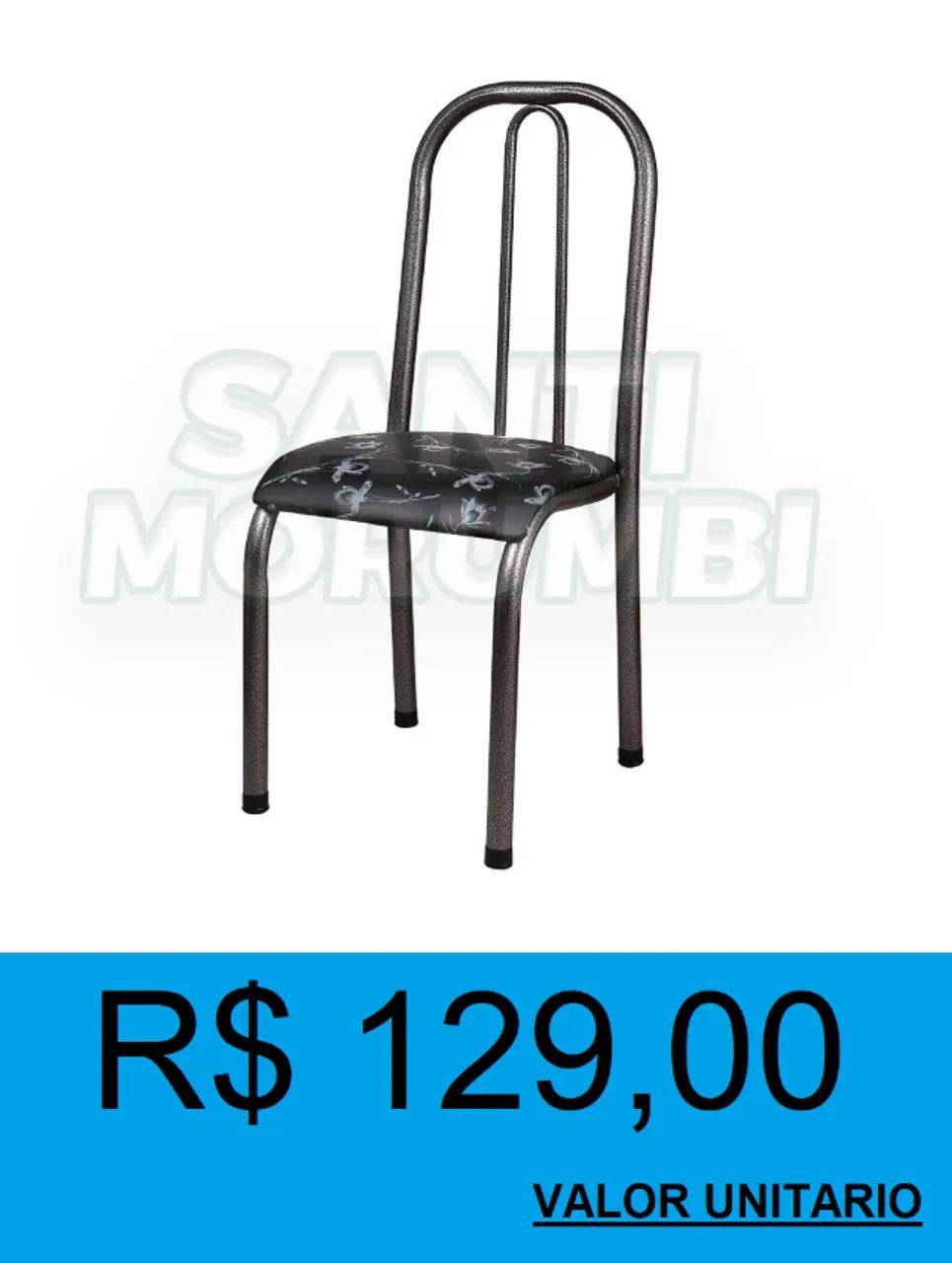Cadeira de aço garanta já a sua - a pronta entrega 
