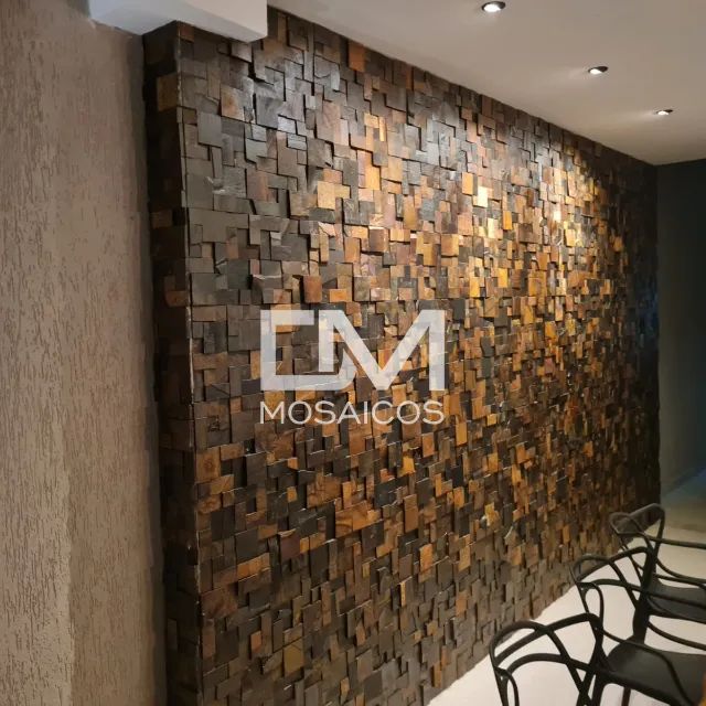 MOSAICO PEDRA FERRO