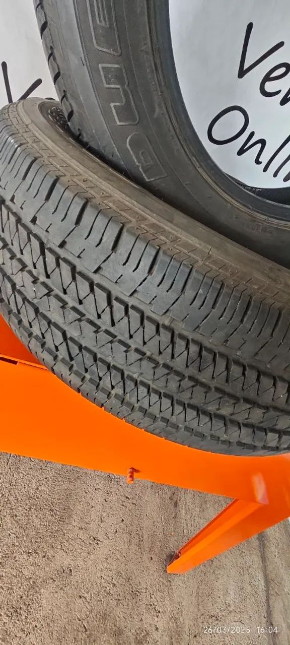 Pneus 255/60/18 Bridgestone Dueler (Cartão em 18x)  - Foto 2