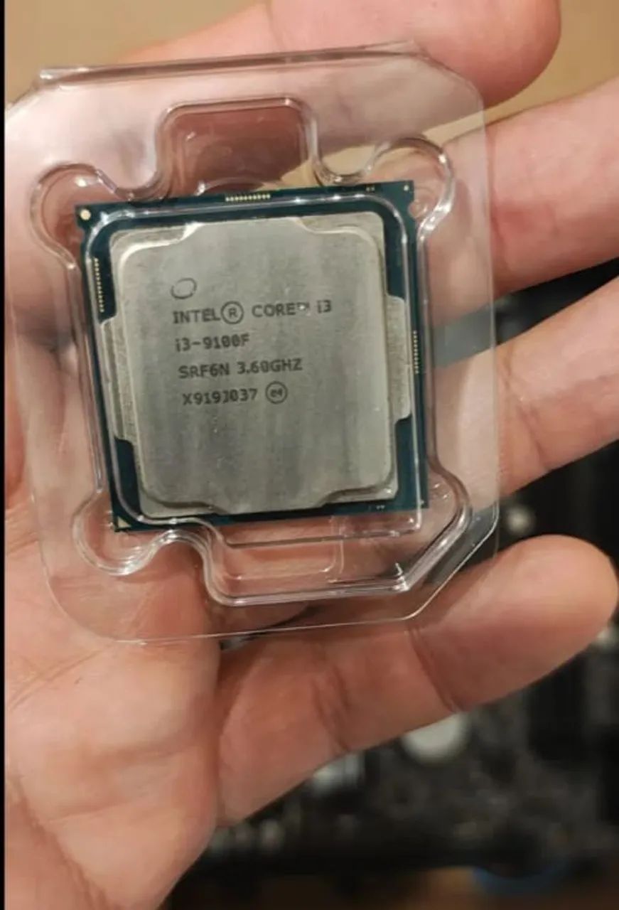 Processador Intel Core i3 9100F Peças de Hardware Barra