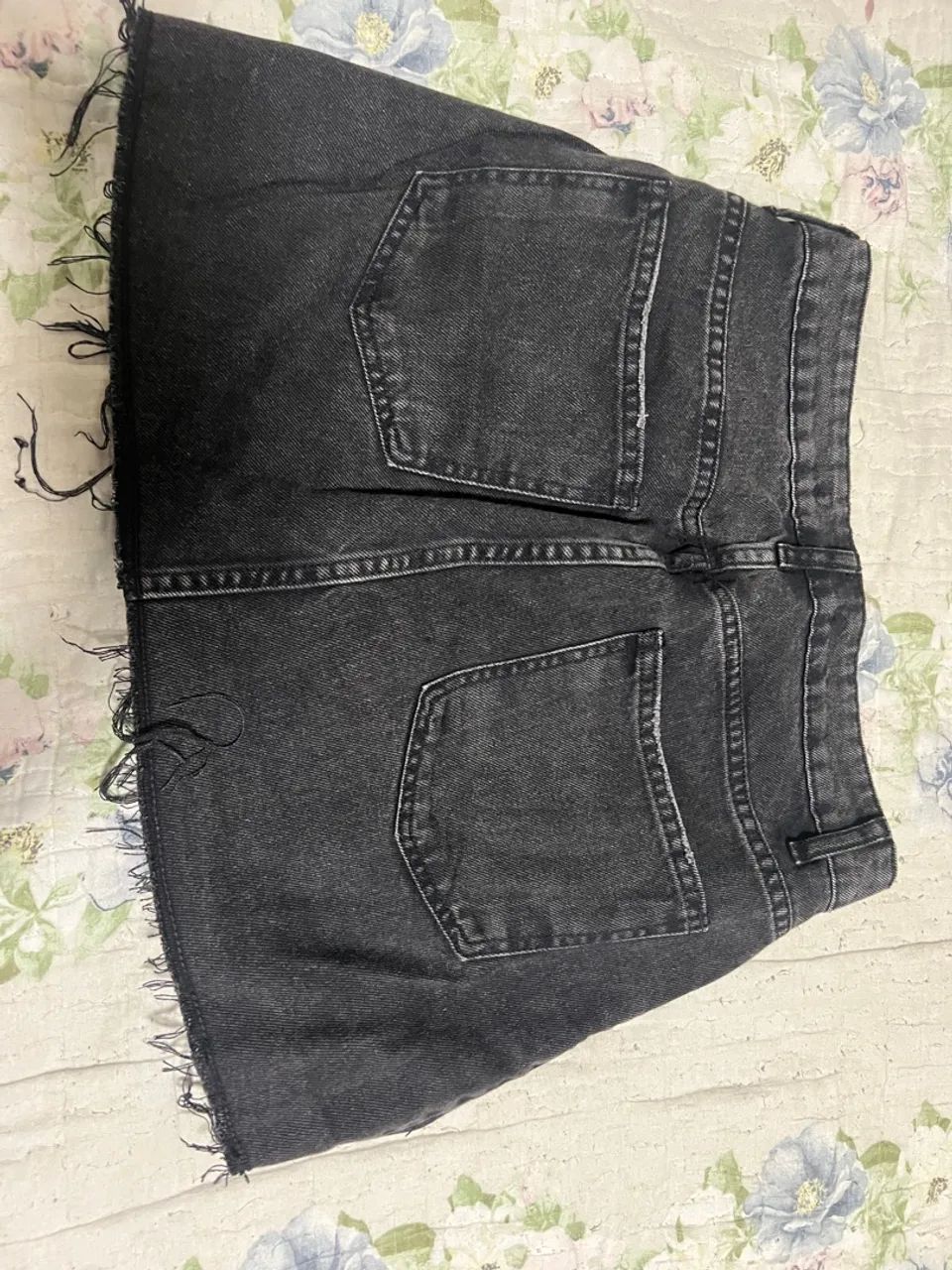 Saia jeans preta - Foto 2