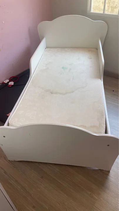 Vendo cama infantil com colchão  - Foto 3