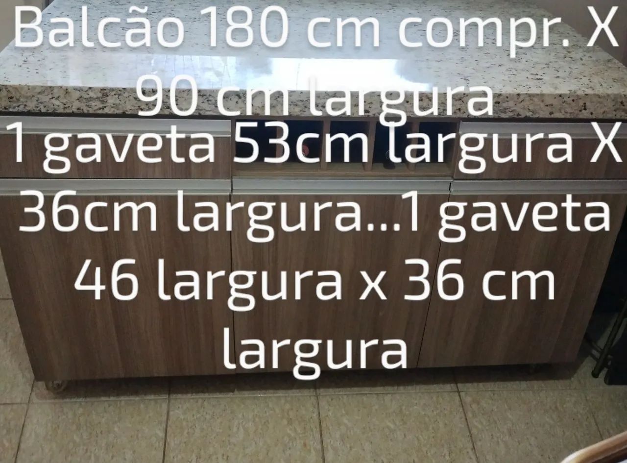 Balcão Buffet com Adega