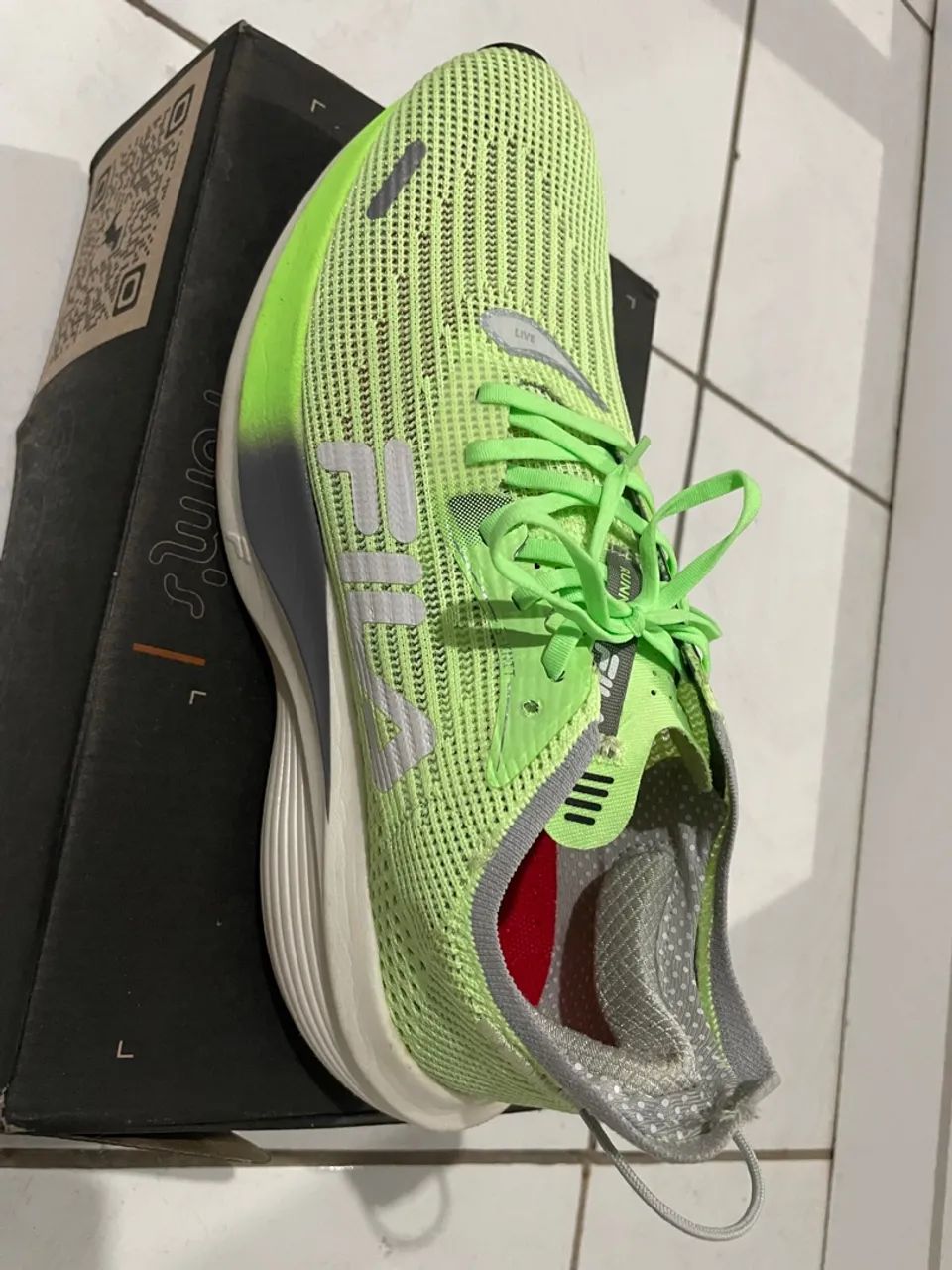 Tênis Fila Racer Carbon 2 Unissex - Novo - Com placa de carbono 