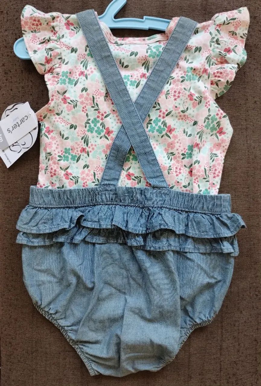 Macacão Jeans Bebê Carter's - 24m - Foto 2