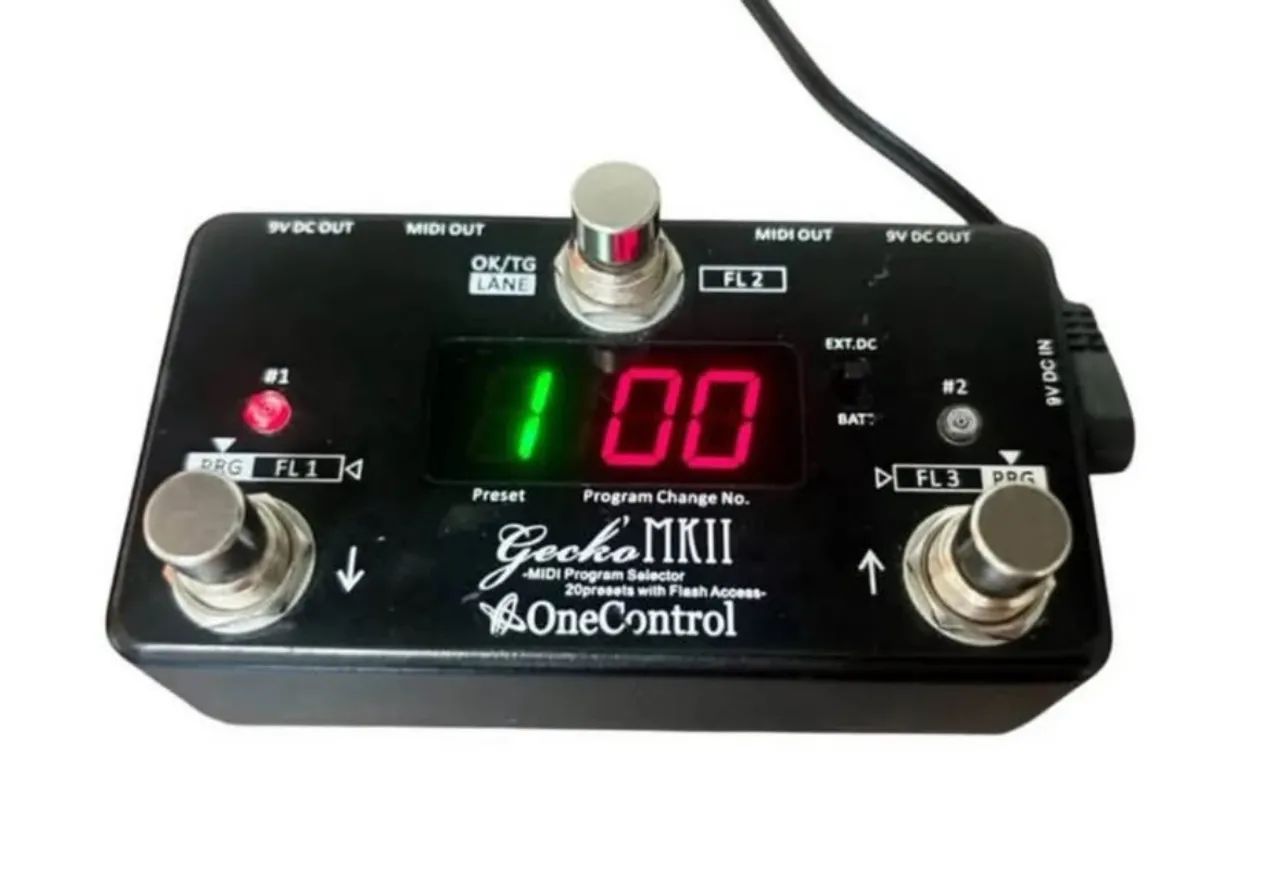 Pedal MIDI Gecko MKII OneControl II 
