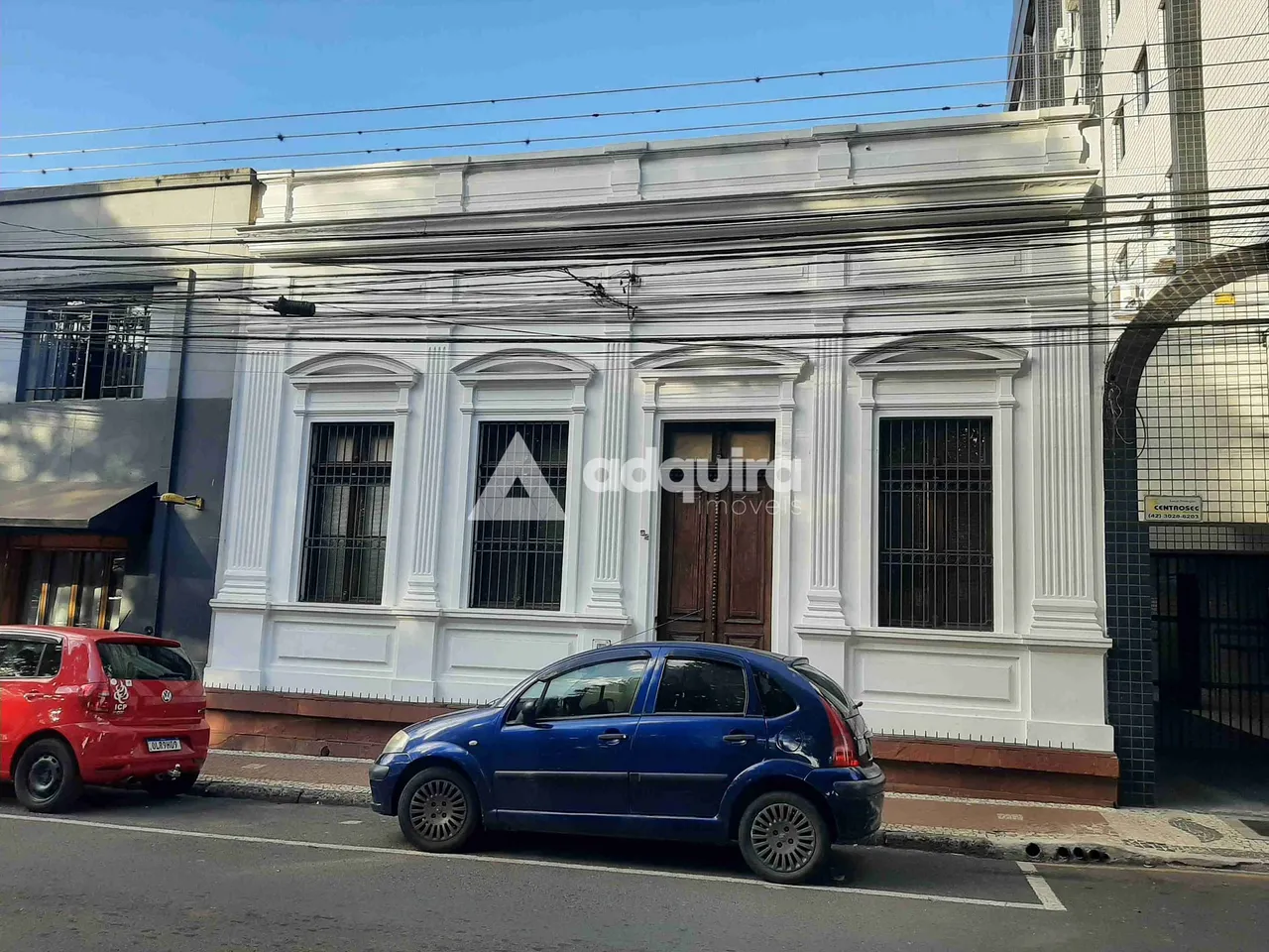 Casa Comercial Central para locação, Centro, Ponta Grossa, PR