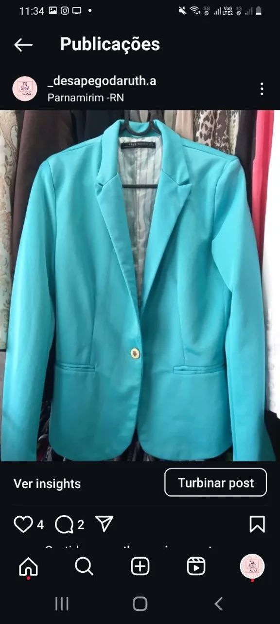 Blazer Feminino 