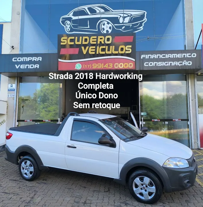 Strada 2018 Hardworking (Único Dono) Sem retoque 