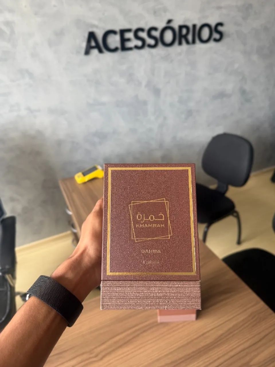Perfume Arabe Lattafa Khamrah 100ML EDP Unisex Originais Loja Fisica Pronta Entregas