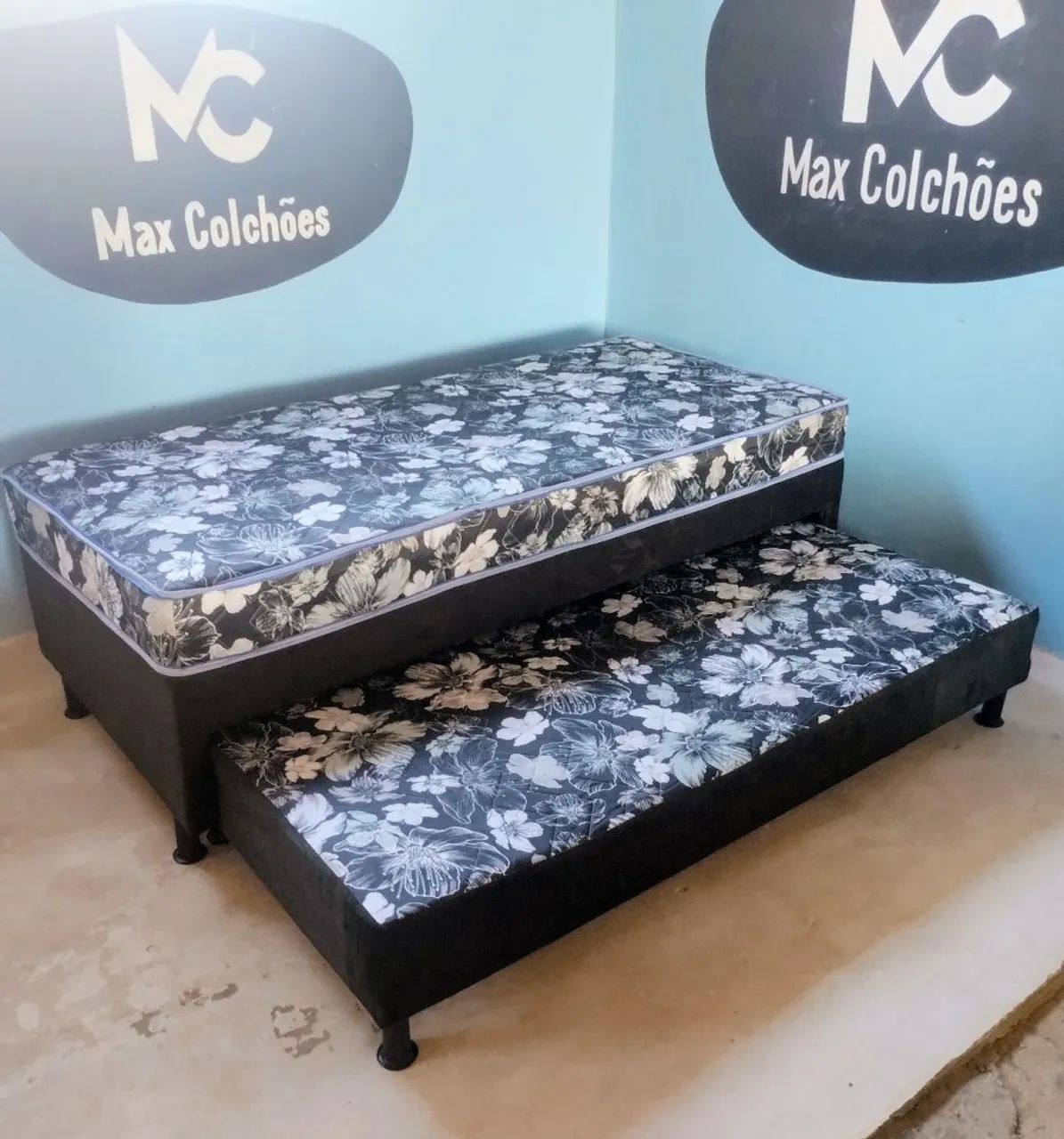 Cama Box Solteiro com Cama Auxiliar - Direto da fábrica  - Foto 2