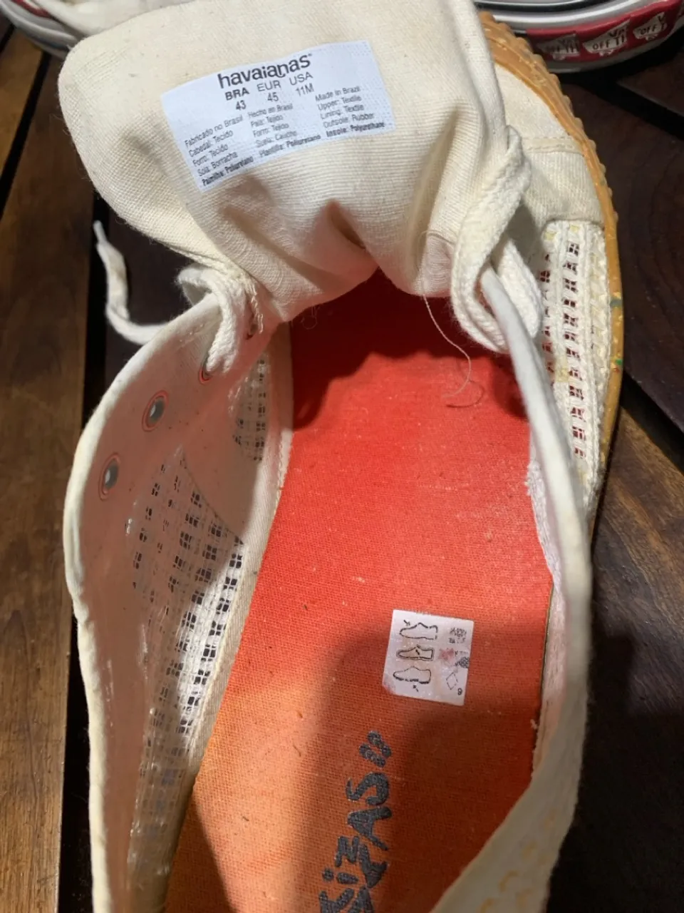 Havaianas Tênis - Cor Bege - Tamanho 43 Brasil