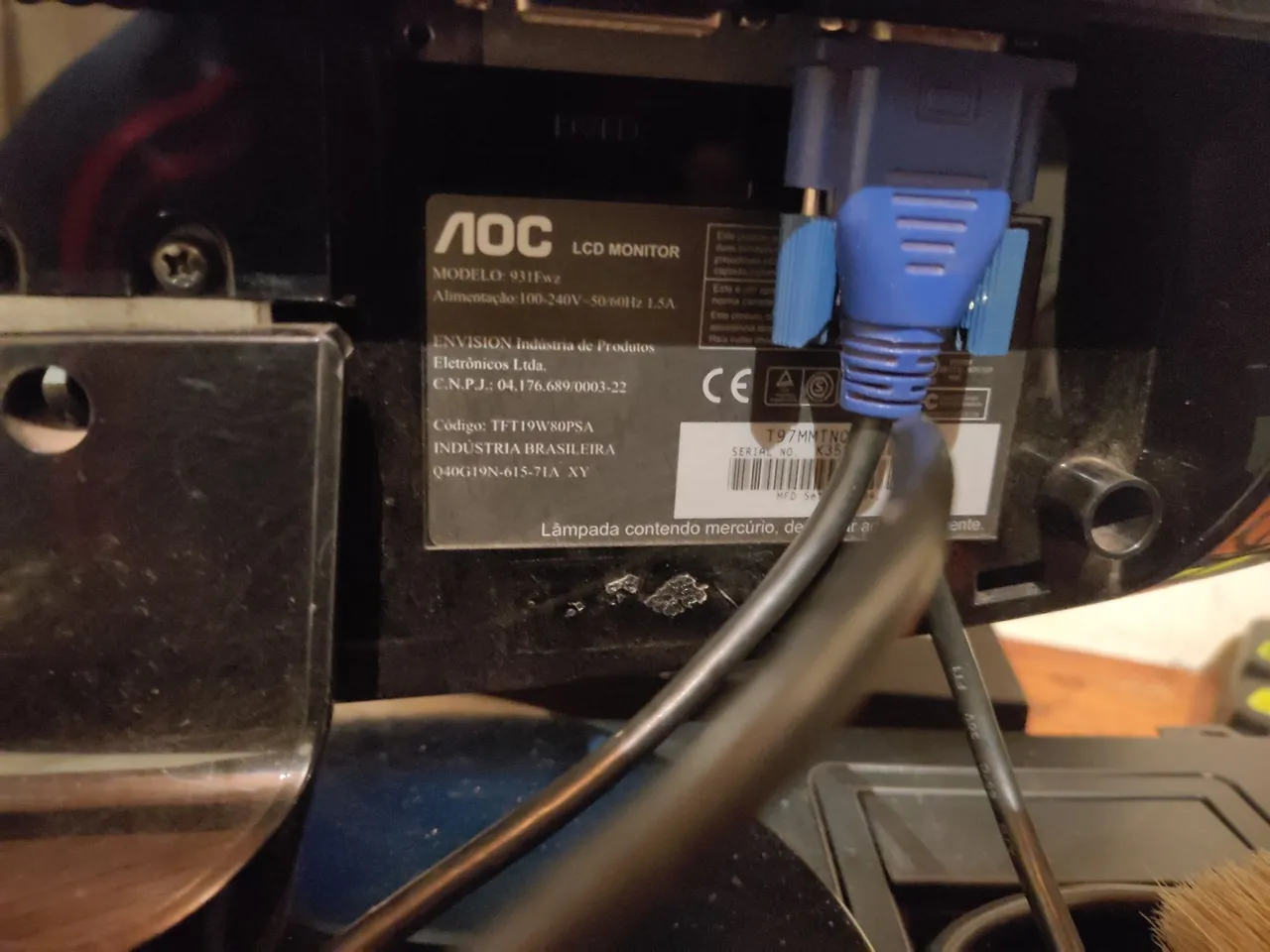 Monitor AOC 931Fwz