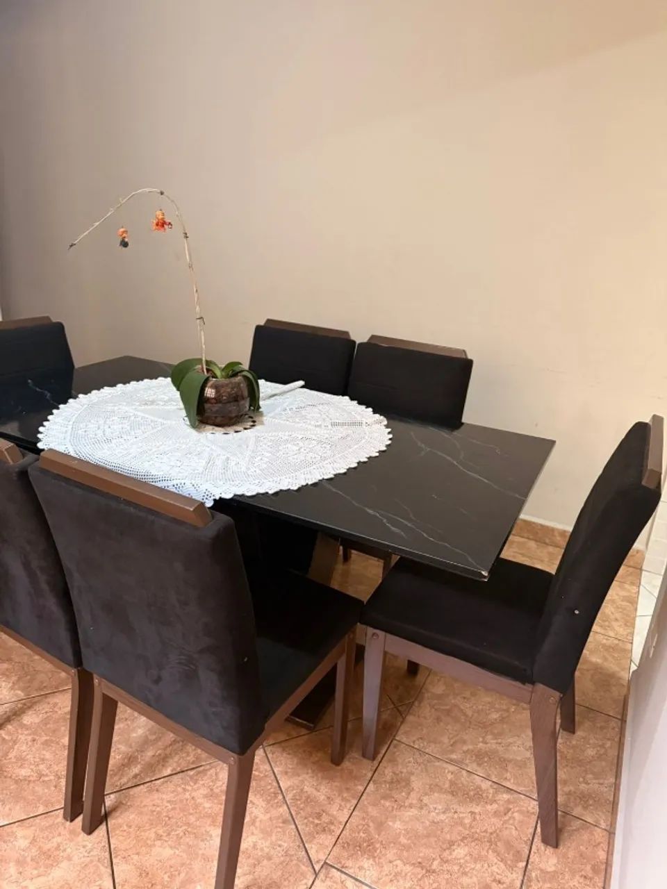 Mesa de jantar 6 cadeiras 64302124044034124