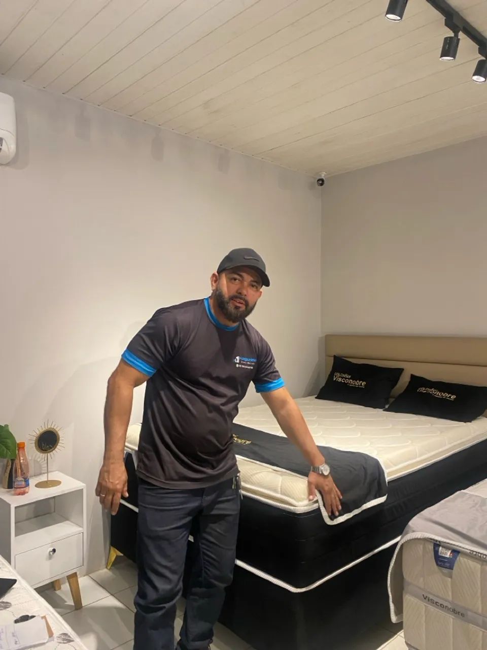 COLCHÃO COM PILLOW TOP Visconobre de Alta Qualidade