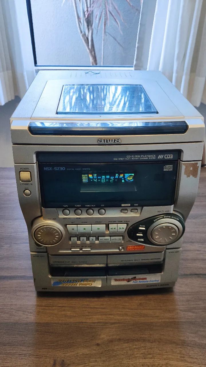 Aiwa Nsx-sz 30 - Aparelhos de Som - Setor 5, Ibiporã 1406770941 | OLX
