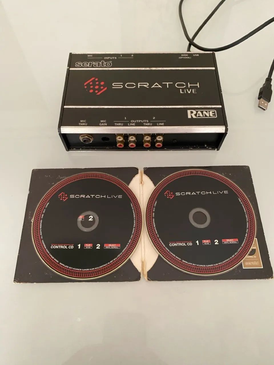 Rane Serato Scratch Live SL1 + CDs timeCode originais SL 1 # Ñ é Traktor - Foto 4