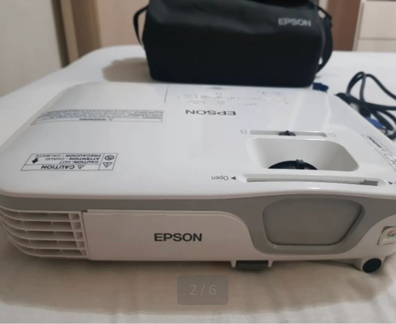 Projetor Epson PowerLite X12 - Foto 5