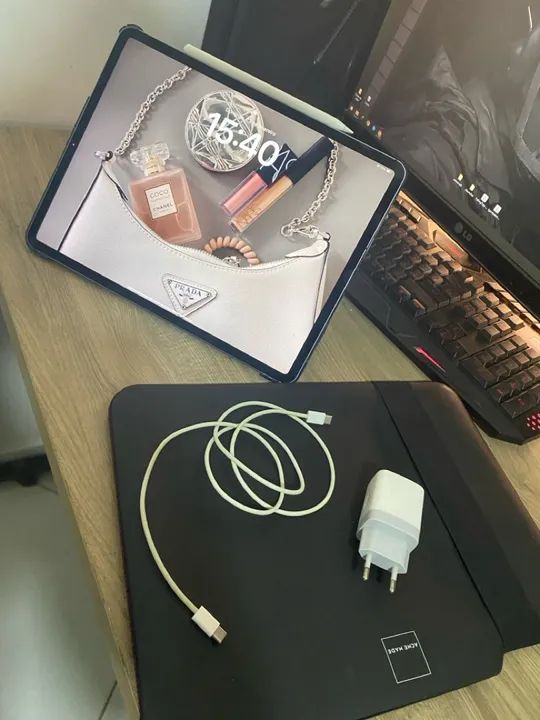 iPad Pro 12,9 polegadas 3 geração+capa+penci+estojo+carregador original 