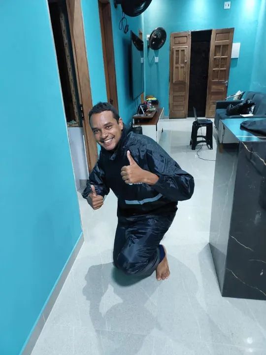 Capa de chuva, casaco Impermeável Aiker - G - MENOR VALOR - Foto 2