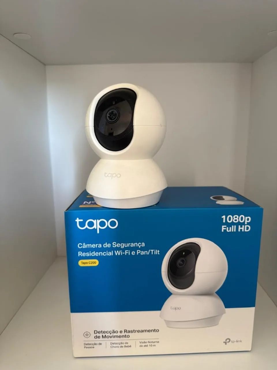 Câmera de Segurança Residencial Wi-fi Tapo 1080p Full HD