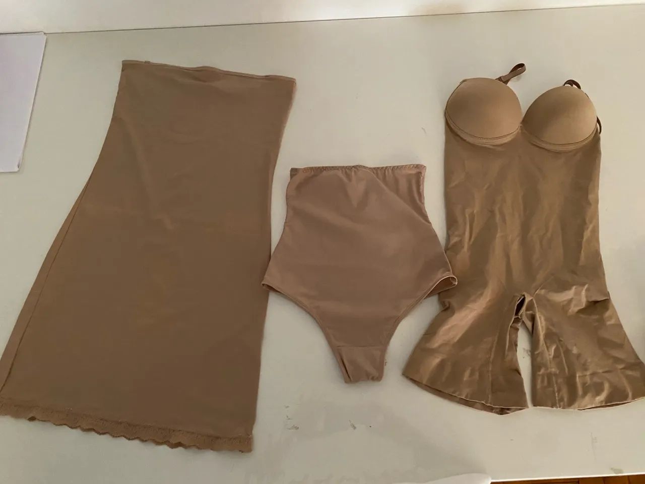 Conjunto lingerie vermelho com renda - Foto 4