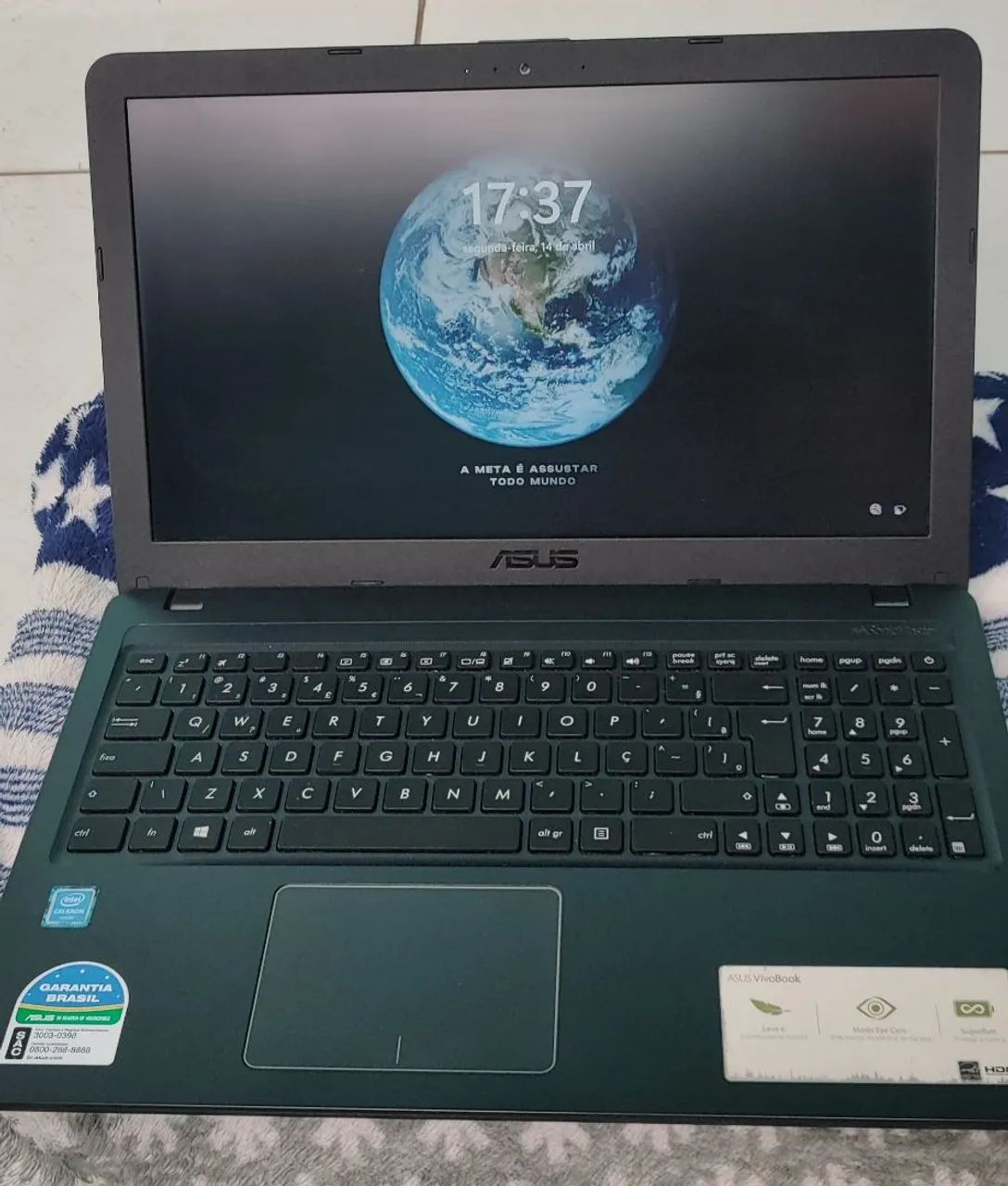 Notebook Asus Vivobook Intel inside RAM 4GB 128GB - Foto 2