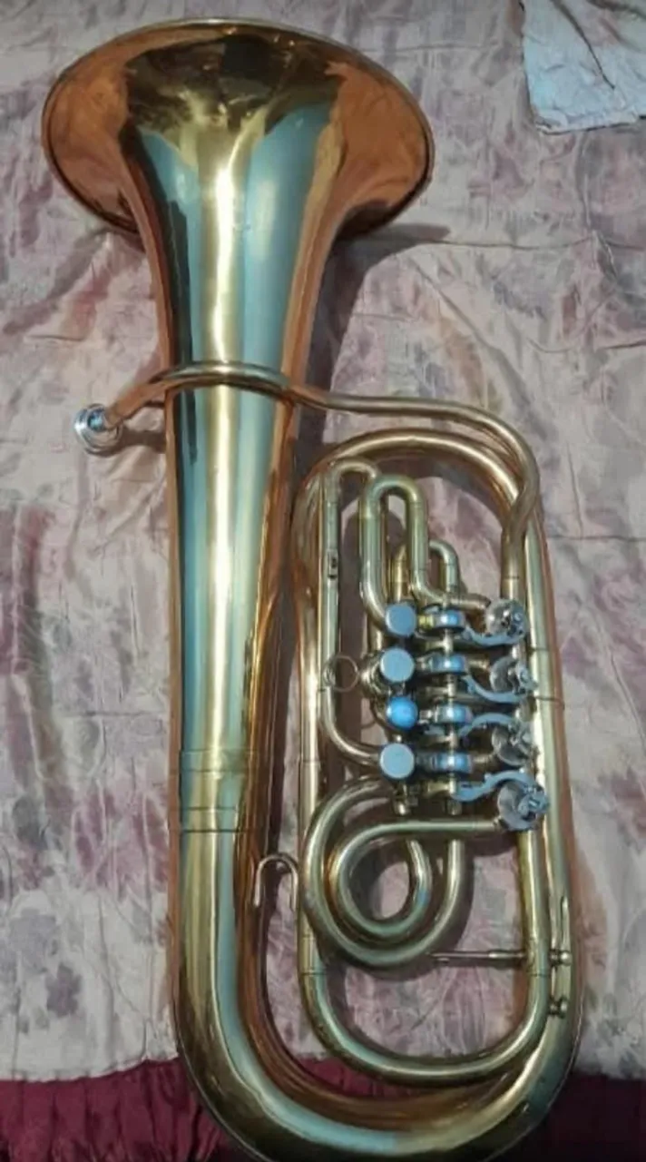 Eufonio Euphonium Bombardino de Rotor em Bb