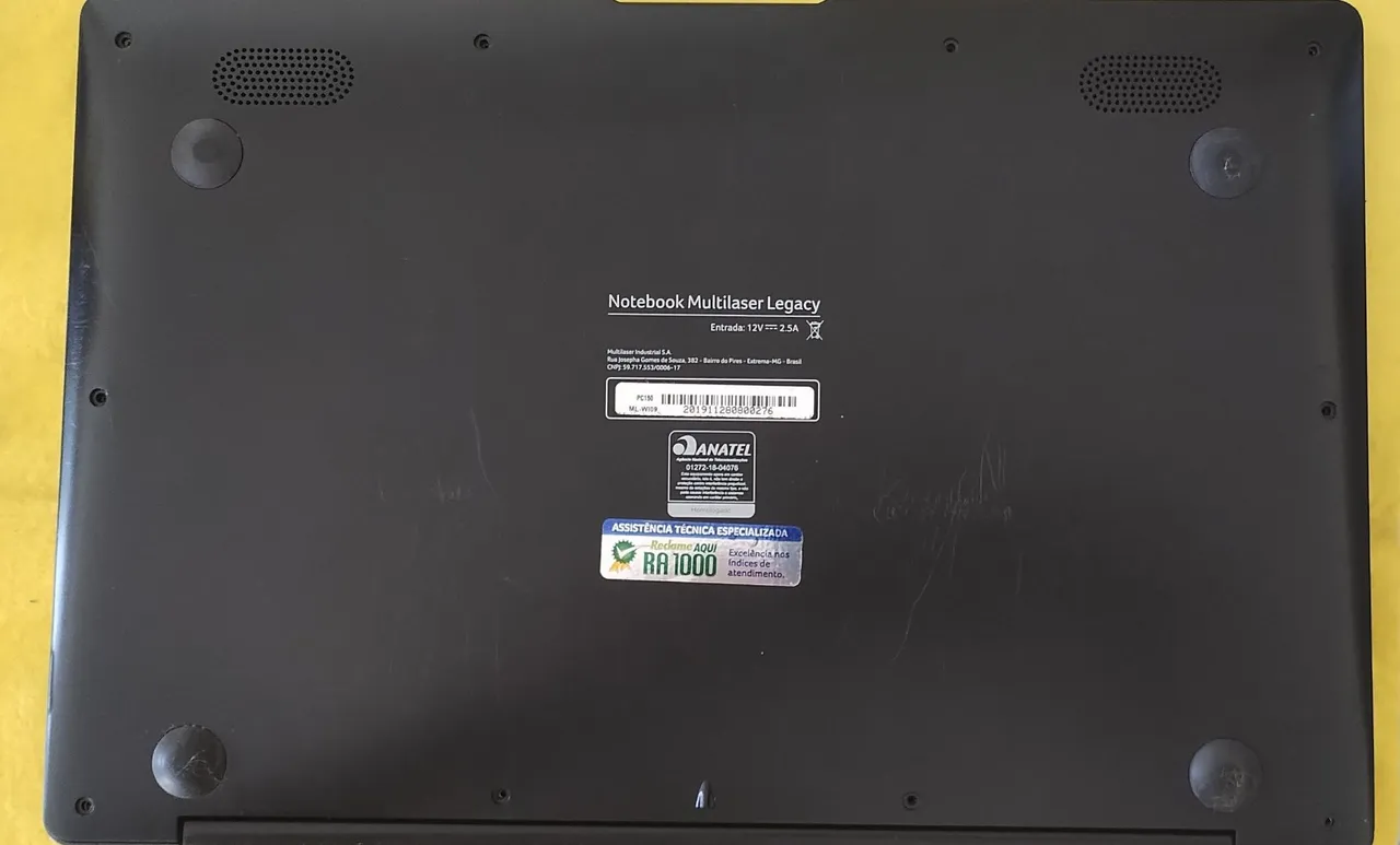 Carcaça (Gabinete)Notebook Multilaser Legacy PC-150
