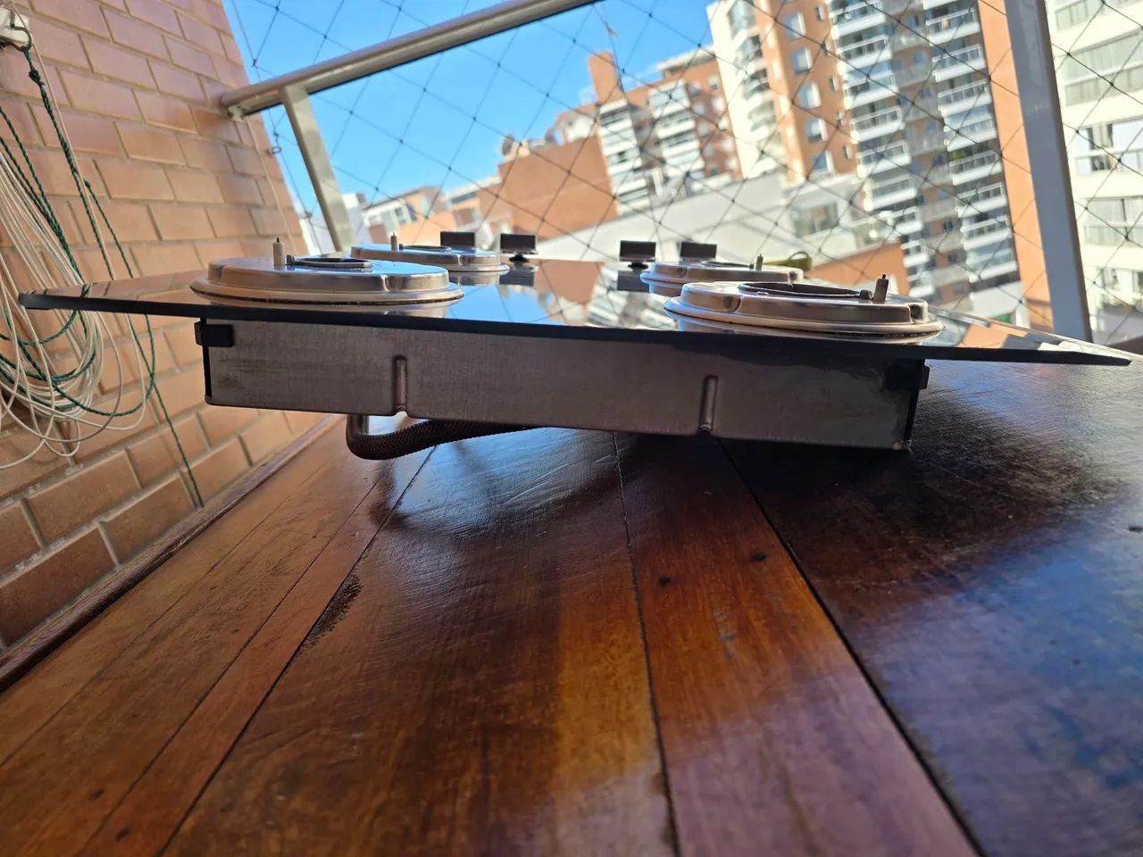 Cooktop a Gás Fischer 4 Bocas - Usado - Foto 3