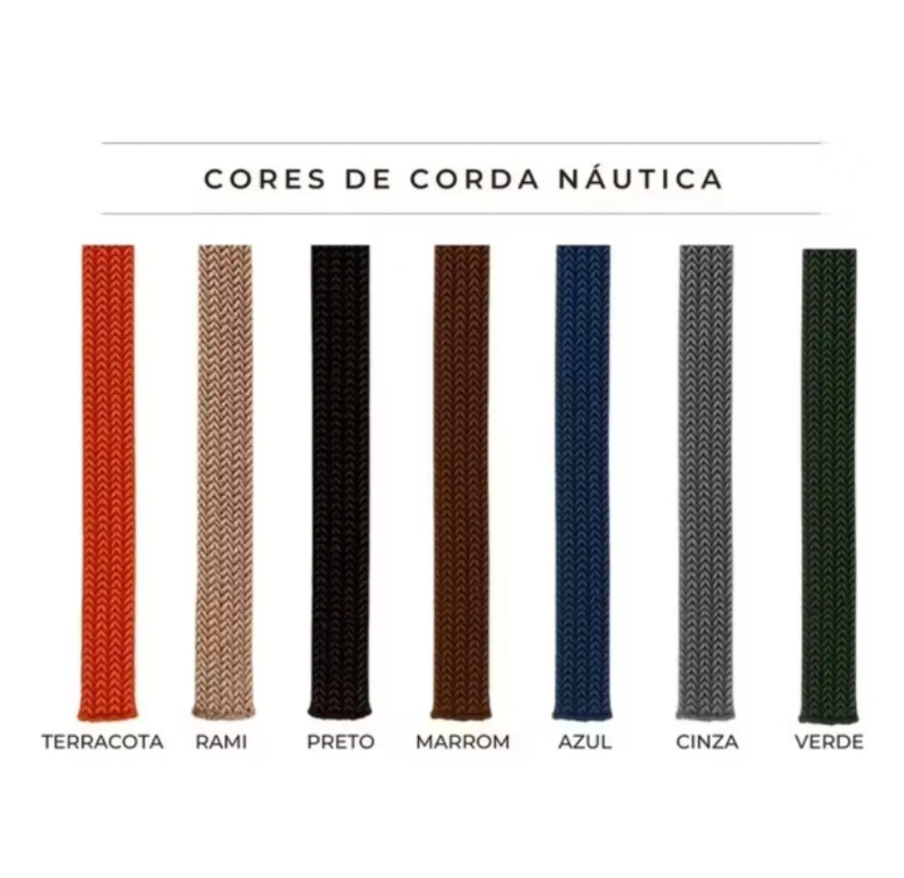 Cadeira em tricô náutico  - Foto 4