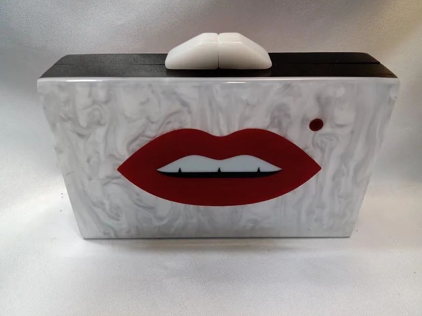 Bolsa Clutch Lips Amsterdam Sauer