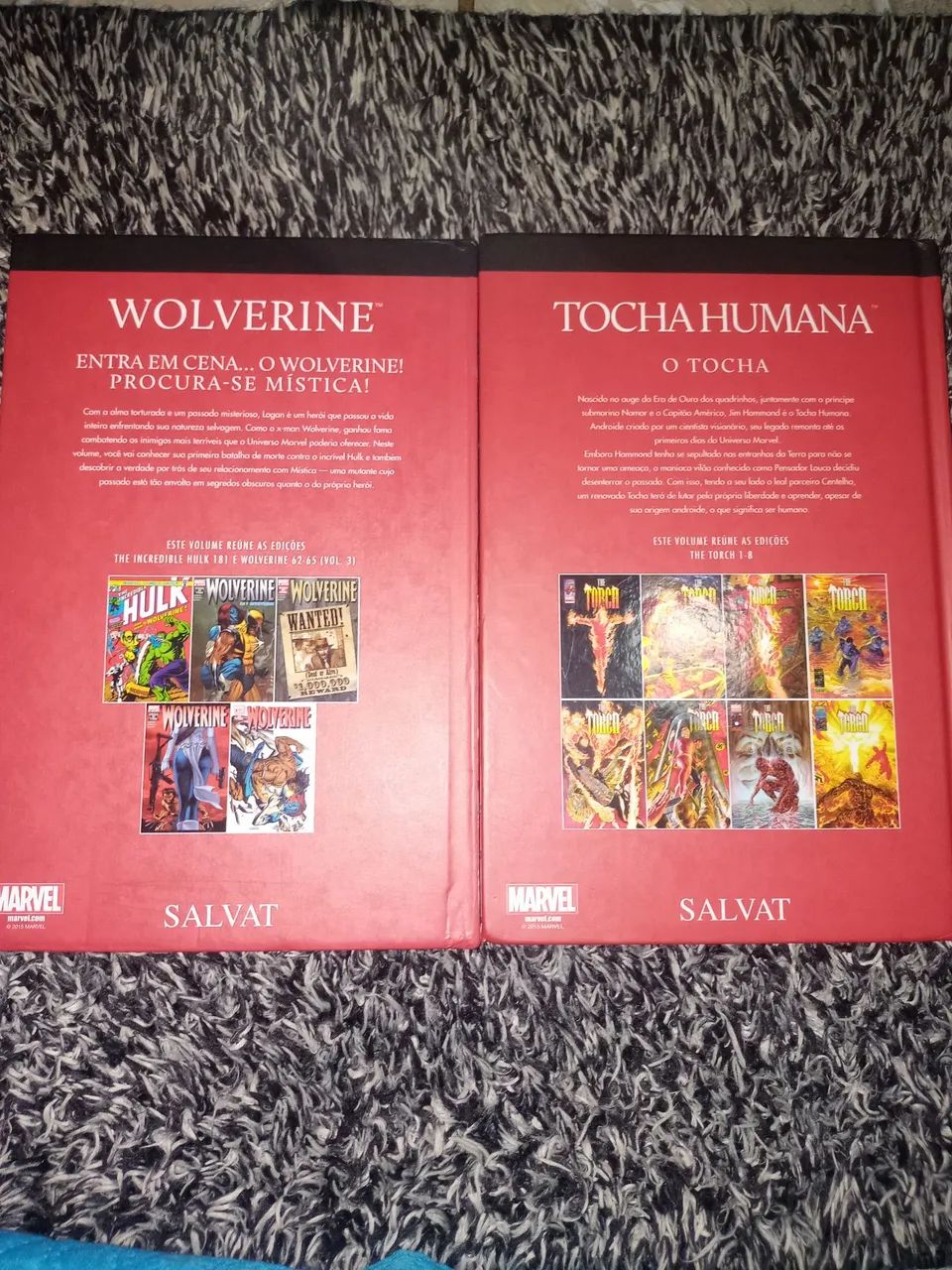 HQs Marvel - Wolverine e Tocha Humana - Foto 2